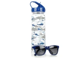 Water Bottle and Sunglasses Set|Capelli New York Hot
