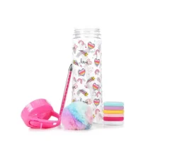 Capelli New York Water Bottles>Water Bottle and Hair Accessories Set