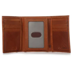 Leather RFID Trifold|Columbia Best
