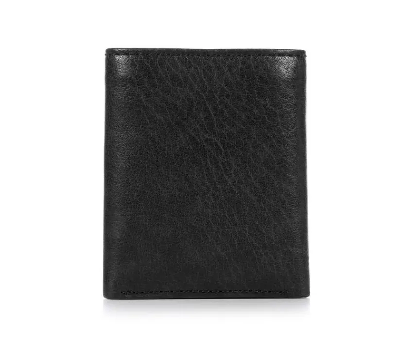 Leather Trifold with Zipper|Columbia