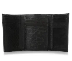 Leather Trifold with Zipper|Columbia