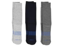Copper Fit Socks>3 Pack Men Energy Dress Cushioned Crew Socks