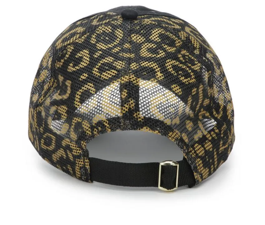 Daisy Fuentes Hats>Trucker With Animal Print