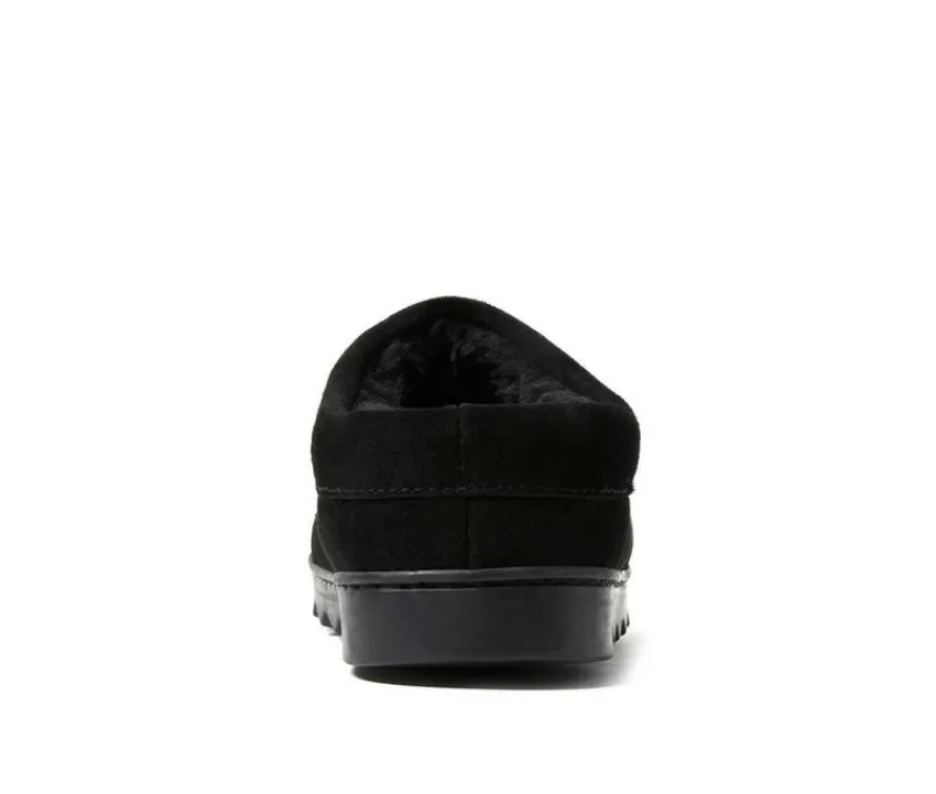 Doreen Suede Clog Slippers|Dearfoams Best
