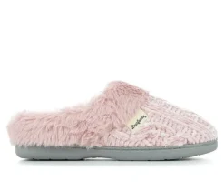 Cable Knit Chenille Slippers|Dearfoams Clearance