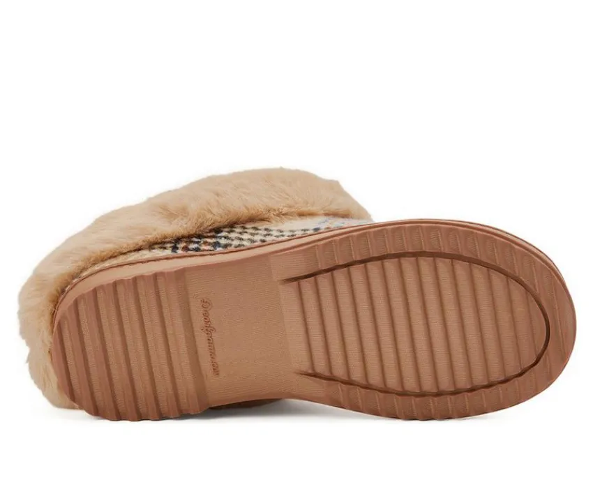 Hannah Festive Knit Clog Slippers|Dearfoams Sale