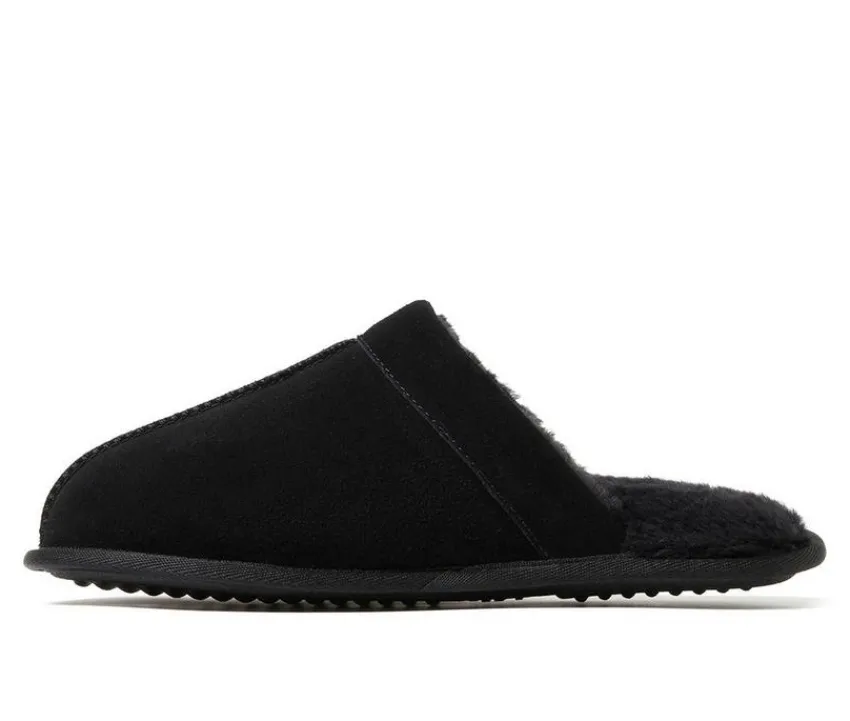 Kirk Suede Scuff Slippers|Dearfoams Hot