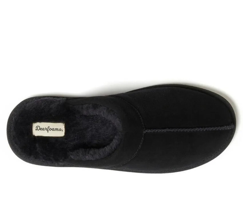 Kirk Suede Scuff Slippers|Dearfoams Hot
