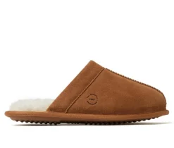 Dearfoams Men's|Slippers>Kirk Suede Scuff Slippers