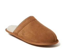 Dearfoams Men's|Slippers>Kirk Suede Scuff Slippers