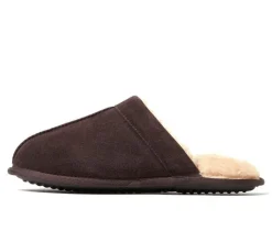 Kirk Suede Scuff Slippers|Dearfoams