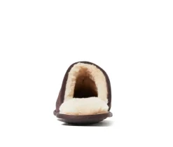 Kirk Suede Scuff Slippers|Dearfoams
