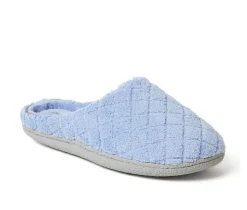 Leslie Quilted Terry Clog Slippers|Dearfoams Discount