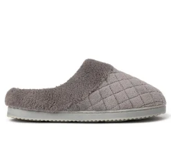 Dearfoams Slippers|Slippers>Libby Quilted Terry Clog Slippers