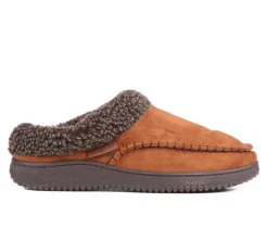 Marshall Microsuede Moc Toe Slippers|Dearfoams Clearance