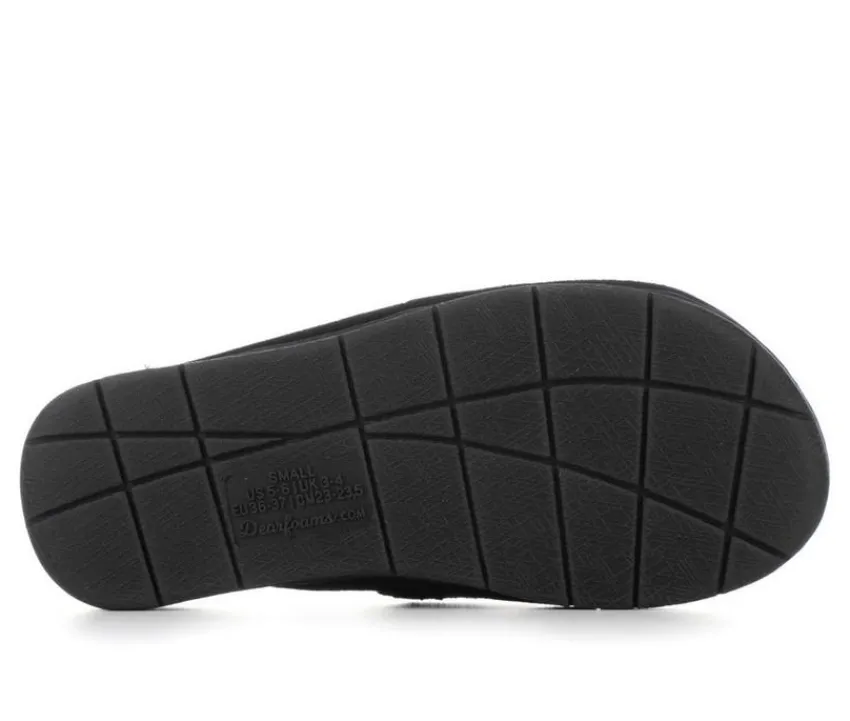 Dearfoams Slippers|Slippers>Mickey Terry Adjucstable Slide