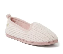 Dearfoams Slippers|Slippers>Rachel Marled Closed Back Slippers