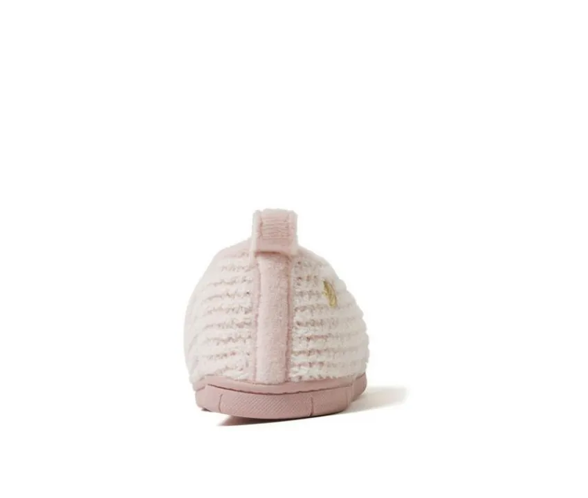 Dearfoams Slippers|Slippers>Rachel Marled Closed Back Slippers