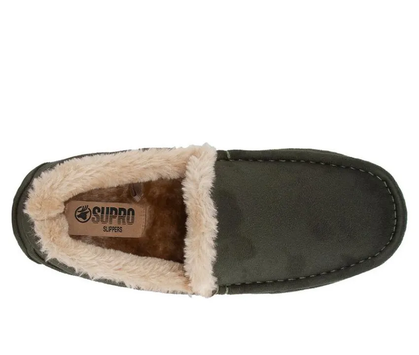 Deer Stags Men's|Slippers>Spun Moccasin Slippers