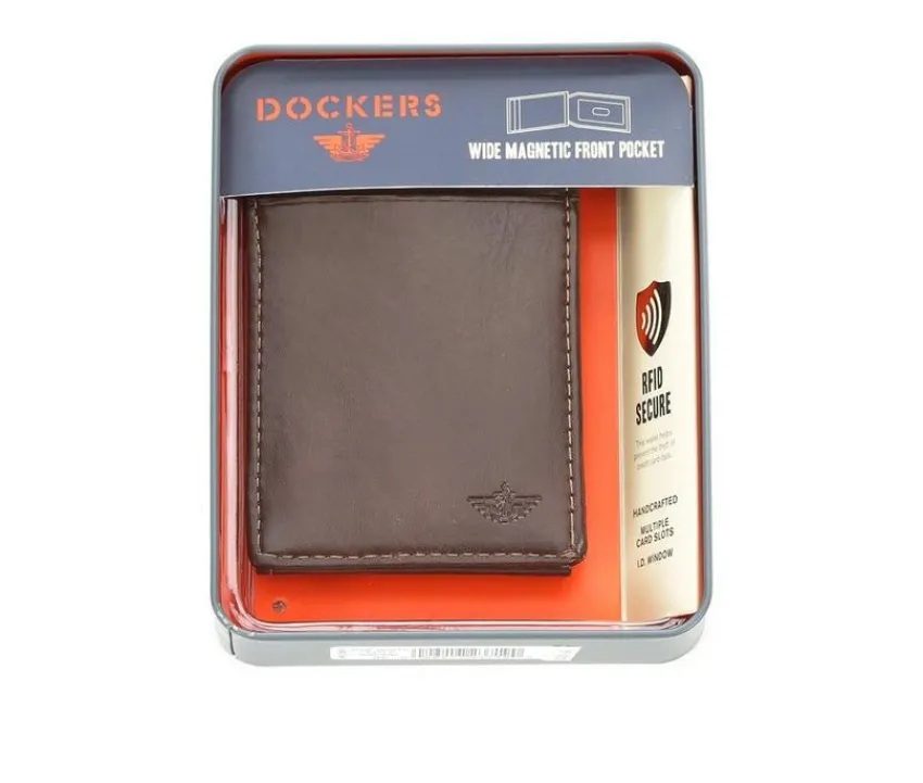 RFID Front Pocket Wide Magnetic Wallet|Dockers Accessories Outlet