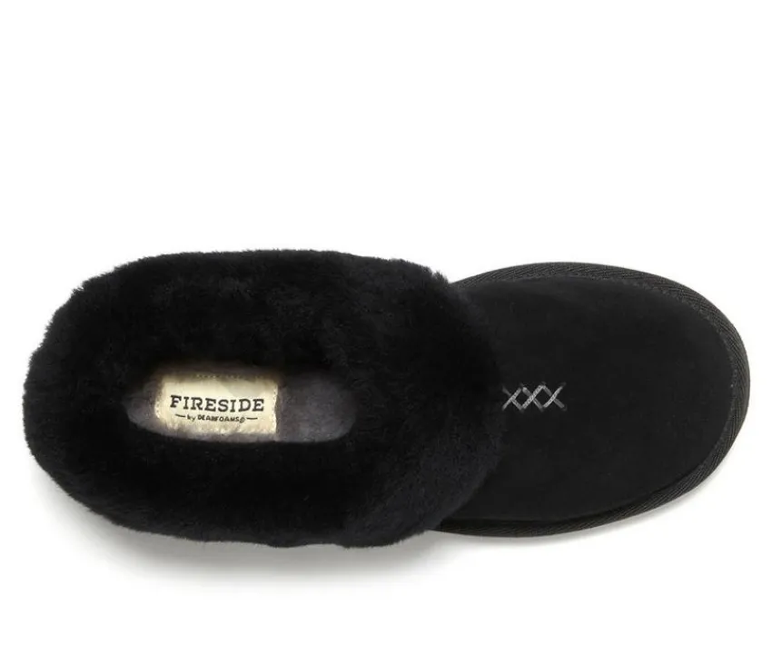 Adelaide Shearling Slippers|Fireside by Dearfoams