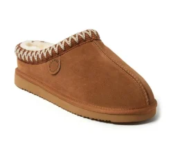 Men's Grafton Genuine Shearling Clog Slippers|Fireside by Dearfoams Hot