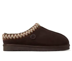Fireside by Dearfoams Men's|Slippers>Men's Grafton Genuine Shearling Clog Slippers