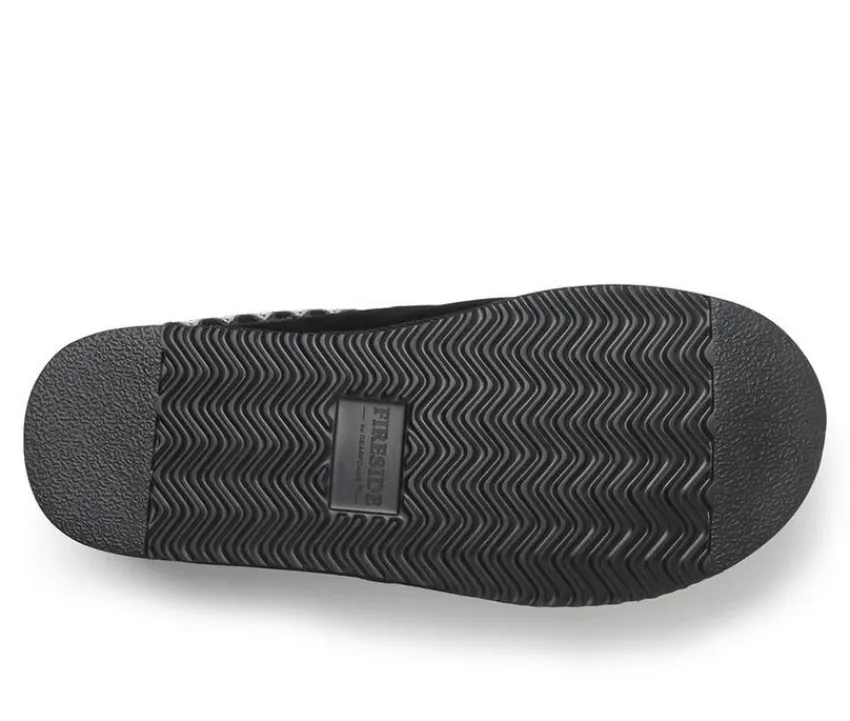 Fireside by Dearfoams Men's|Slippers>Men's Grafton Genuine Shearling Clog Slippers