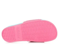 Girls' Little Kid & Big Kid Adilette Comfort Messi Sport Slides|Adidas Best