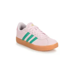Adidas Athletics & Sneakers|Athletics & Sneakers>Girls' Little Kid & Big Kid VL Court 3.0 Suede Sneakers