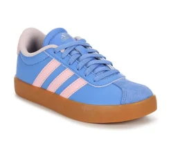 Adidas Athletics & Sneakers|Athletics & Sneakers>Girls' Little Kid & Big Kid VL Court 3.0 Suede Sneakers