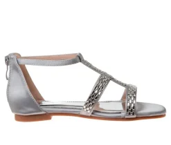 Badgley Mischka Sandals|Dress>Girls' Little Kid & Big Kid Leah Dress Sandals