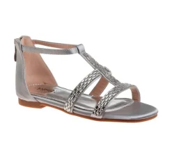 Badgley Mischka Sandals|Dress>Girls' Little Kid & Big Kid Leah Dress Sandals