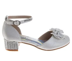 Girls' Little Kid & Big Kid Elegant Sparkle Dress Sandals|Badgley Mischka Online