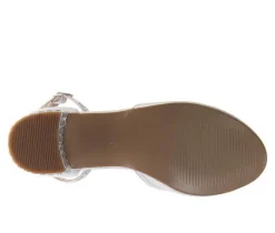 Girls' Little Kid & Big Kid Elegant Sparkle Dress Sandals|Badgley Mischka Online