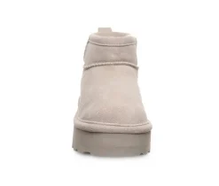 Girls' Little & Big Kid Retro Shorty Platform Winter Booties|Bearpaw Online