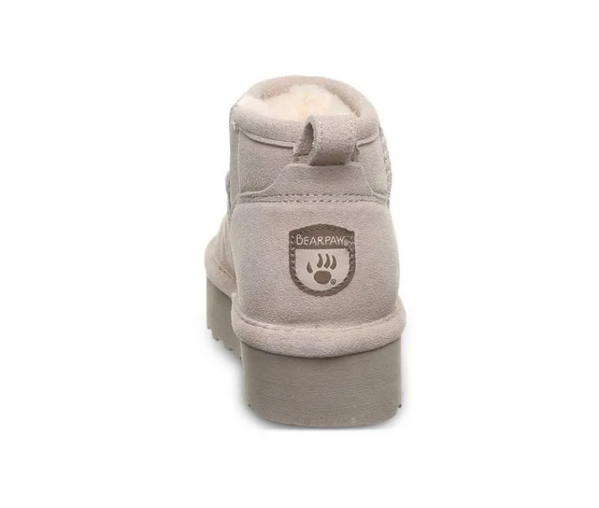 Girls' Little & Big Kid Retro Shorty Platform Winter Booties|Bearpaw Online