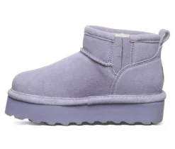 Girls' Little & Big Kid Retro Shorty Platform Winter Booties|Bearpaw Online
