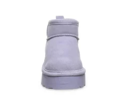 Girls' Little & Big Kid Retro Shorty Platform Winter Booties|Bearpaw Online