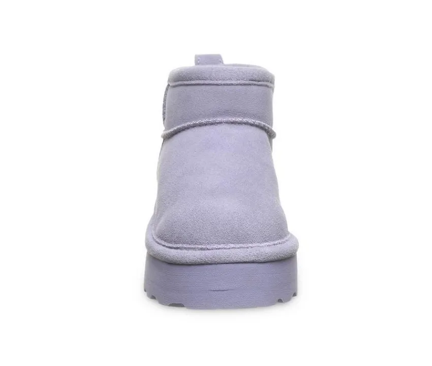 Girls' Little & Big Kid Retro Shorty Platform Winter Booties|Bearpaw Online