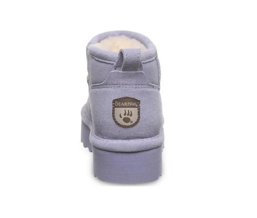 Girls' Little & Big Kid Retro Shorty Platform Winter Booties|Bearpaw Online