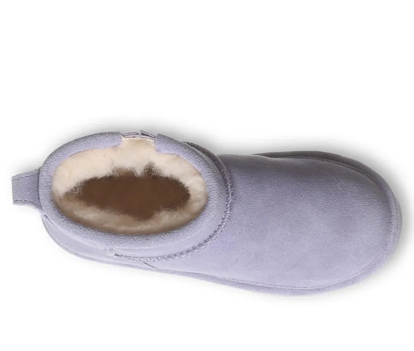 Girls' Little & Big Kid Retro Shorty Platform Winter Booties|Bearpaw Online