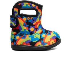 Bogs Footwear Boots|Toddler (Sizes 4.5-10)>Girls' Toddler Rainbow Planet Rain Boots