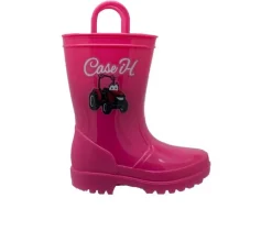 Girls' Little Kid PVC Light-Up Rain Boots|Case IH Outlet