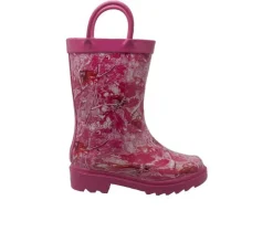 Girls' Little Kid Camo Rubber Rain Boots|Case IH Clearance