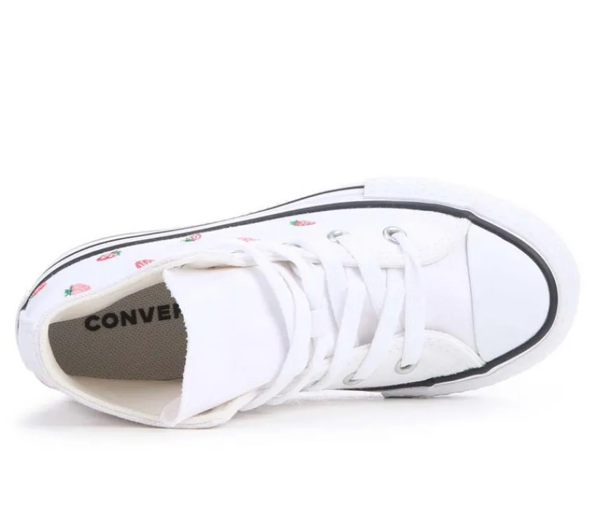 Girls' Little Kid Chuck Taylor Lift Strawberry High-Top Sneakers|Converse Online