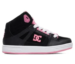 Girls' Little Kid & Big Kid Pure High-Top Skate Shoes|DC Outlet