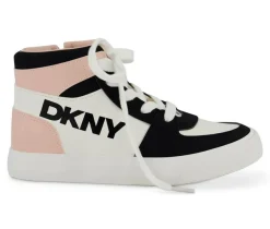Girls' Little Kid & Big Kid Andee Alice High-Top Sneakers|DKNY Sale