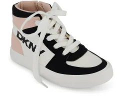 Girls' Little Kid & Big Kid Andee Alice High-Top Sneakers|DKNY Sale