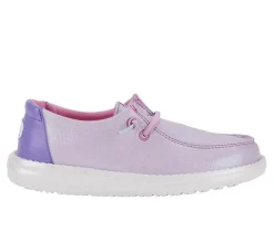 HEYDUDE Casual|Casual>Girls' Little Kid & Big Kid Wendy Iridescent Sparkle Casual Shoes